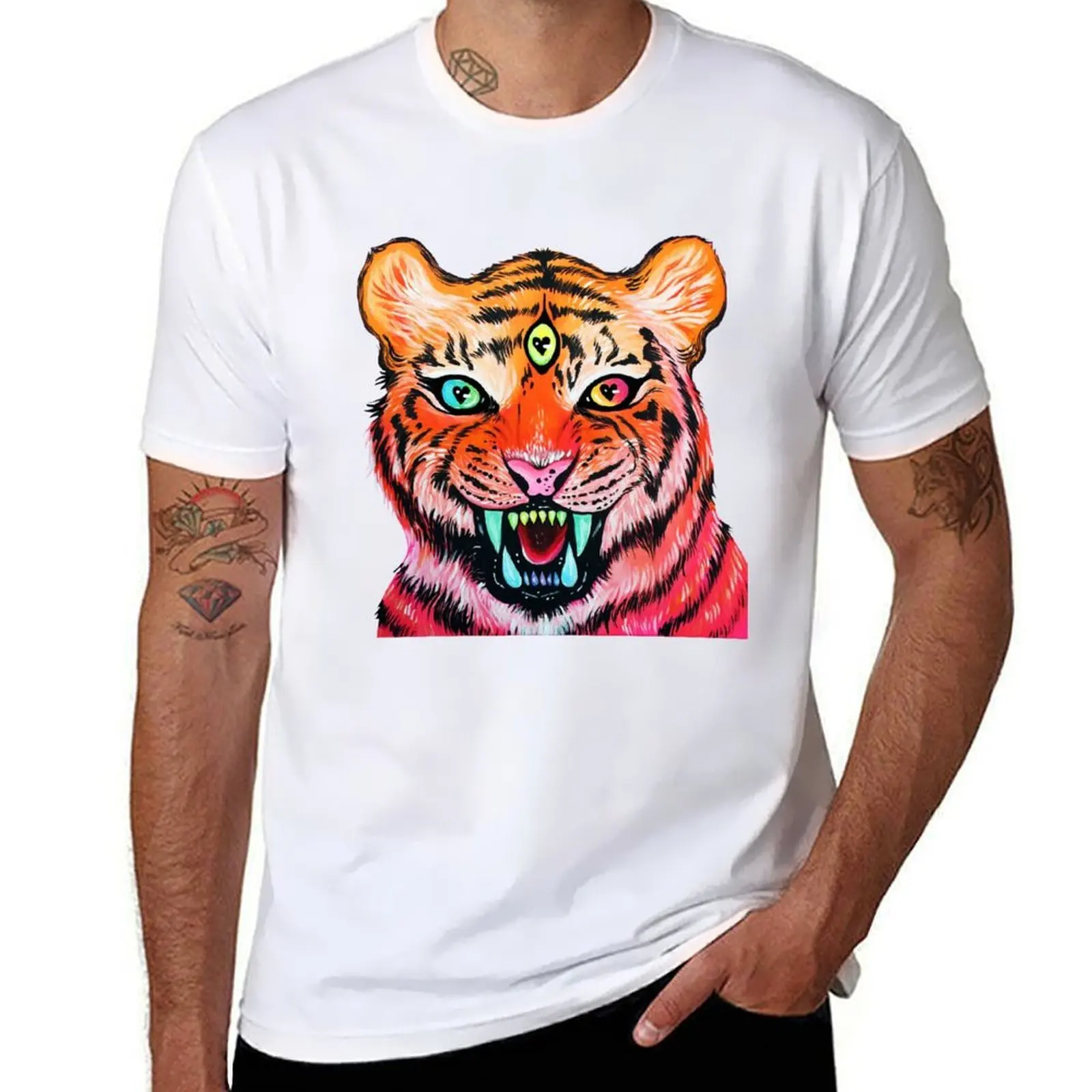 

Tiger T-Shirt funny t shirts dark humor funny t shirts man T-Shirt