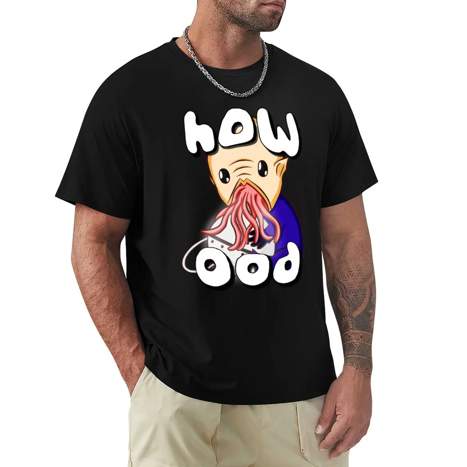 

How Ood T-Shirt funnys plain Short sleeve tee mens graphic t-shirts hip hop