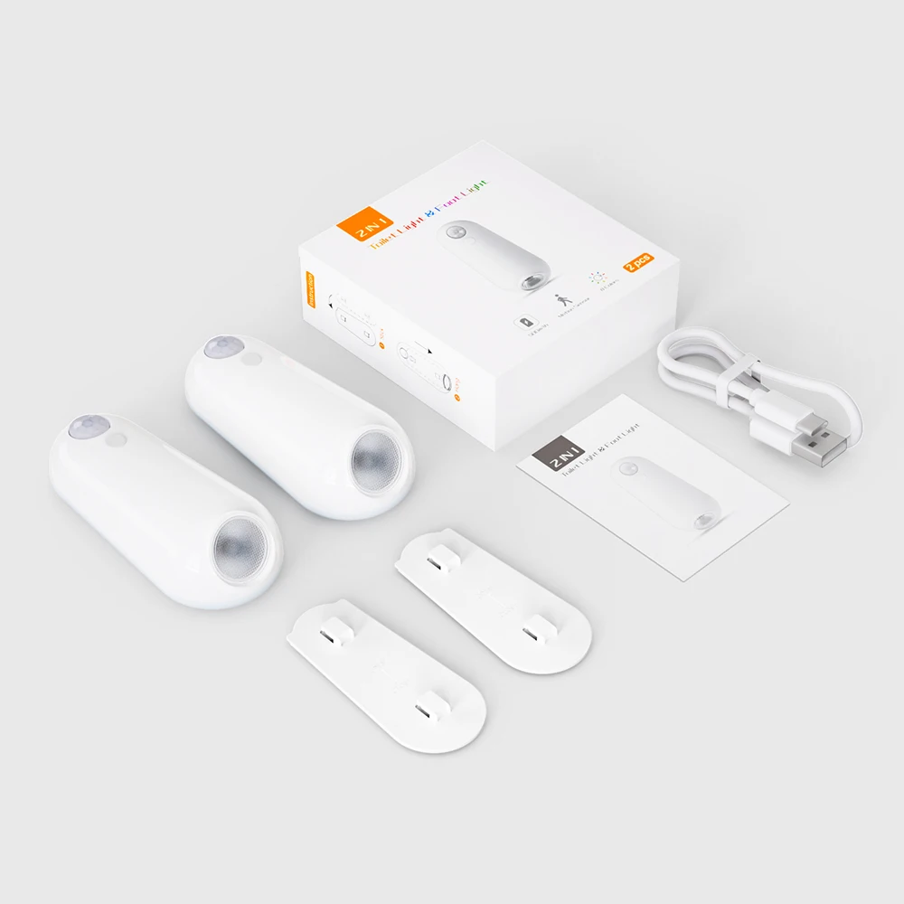 Smart Toliet-nachtlampje, 7 kleur veranderende bewegingssensorlamp, gradiënt RGB led-toiletverlichting, voor wasruimte, commode, nacht