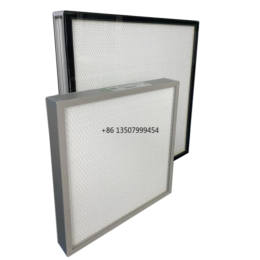 

2*2 570*570*69mm Hepa air Filters Air Fiberglass Hepa air Filter H13 H14