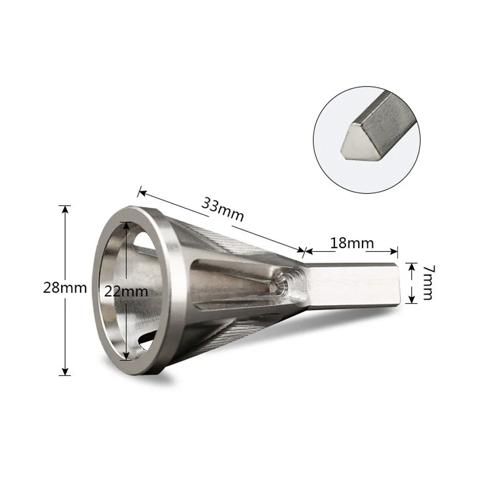 Deburring External Chamfer Tool Deburring Drill Bit HSS Remove Burr Tools Screw Repair for Chuck Drills Remove Burr Drilling