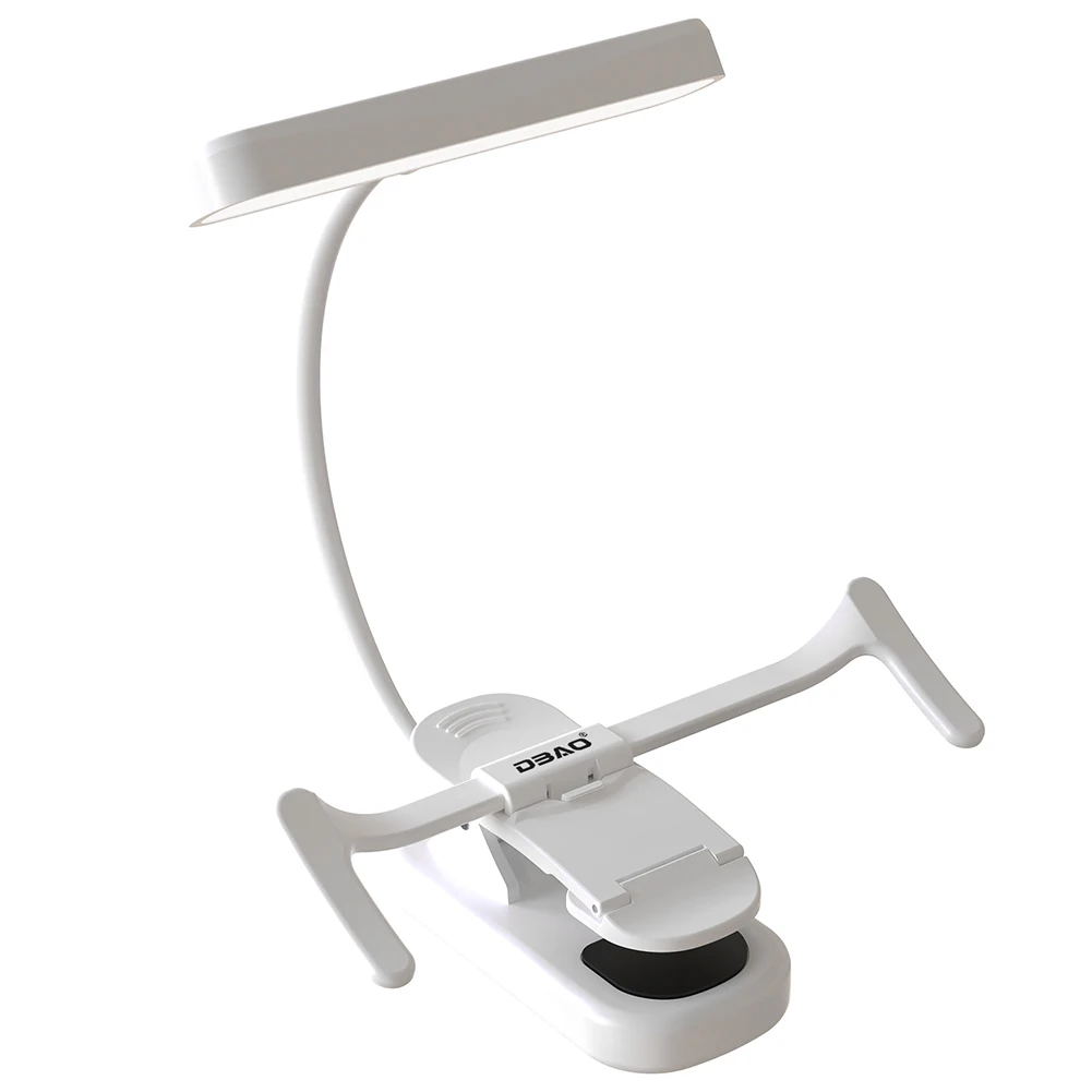 Rechargeable Music Stand Light LED Clip On Piano Lamp Reading Light Book Lamp for Grand Piano Book Reading