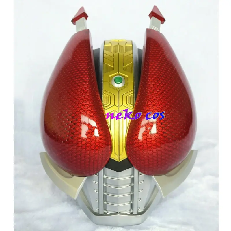 

nekocos Rider Den-O Helmet Mask Resin Cosplay costume Custom size Props Toy Gift Halloween Role Play
