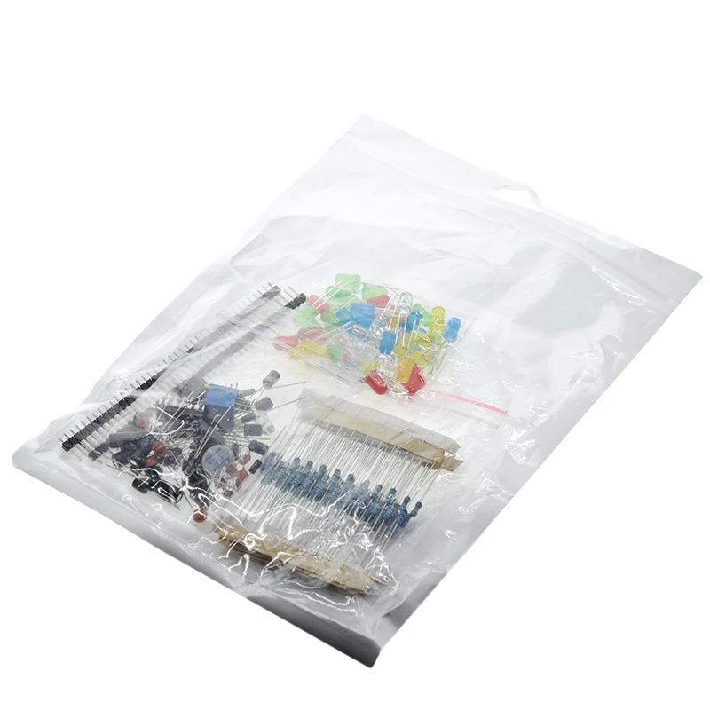 Nieuwe Elektronica Componenten Basisstartkit Voor Arduino Uno Mega2560 Raspberry Pi Met Led Zoemer Condensator Weerstand