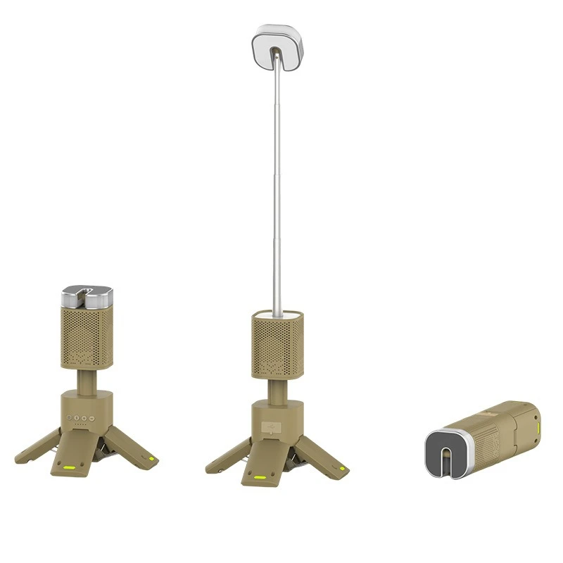 

Outdoor camping telescopic tripod bluetooth light large capacity waterproof work tent light