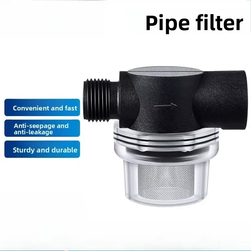 NPT Precision Threaded Pre-Filter RV Pipeline Sediment Tap Water Filtration Car Wash
