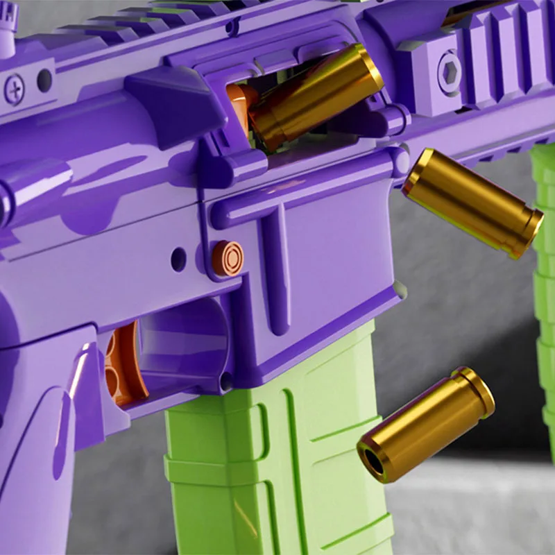 ปืนของเล่น Qianbian Colt 1911 แบบยิงกระสุนนิ่มพร้อมระบบดึงกลับอัตโนมัติ