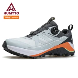 HUMTTO-zapatos de senderismo impermeables para hombre, zapatillas de diseño de lujo, transpirables, para senderismo, informales, para exteriores