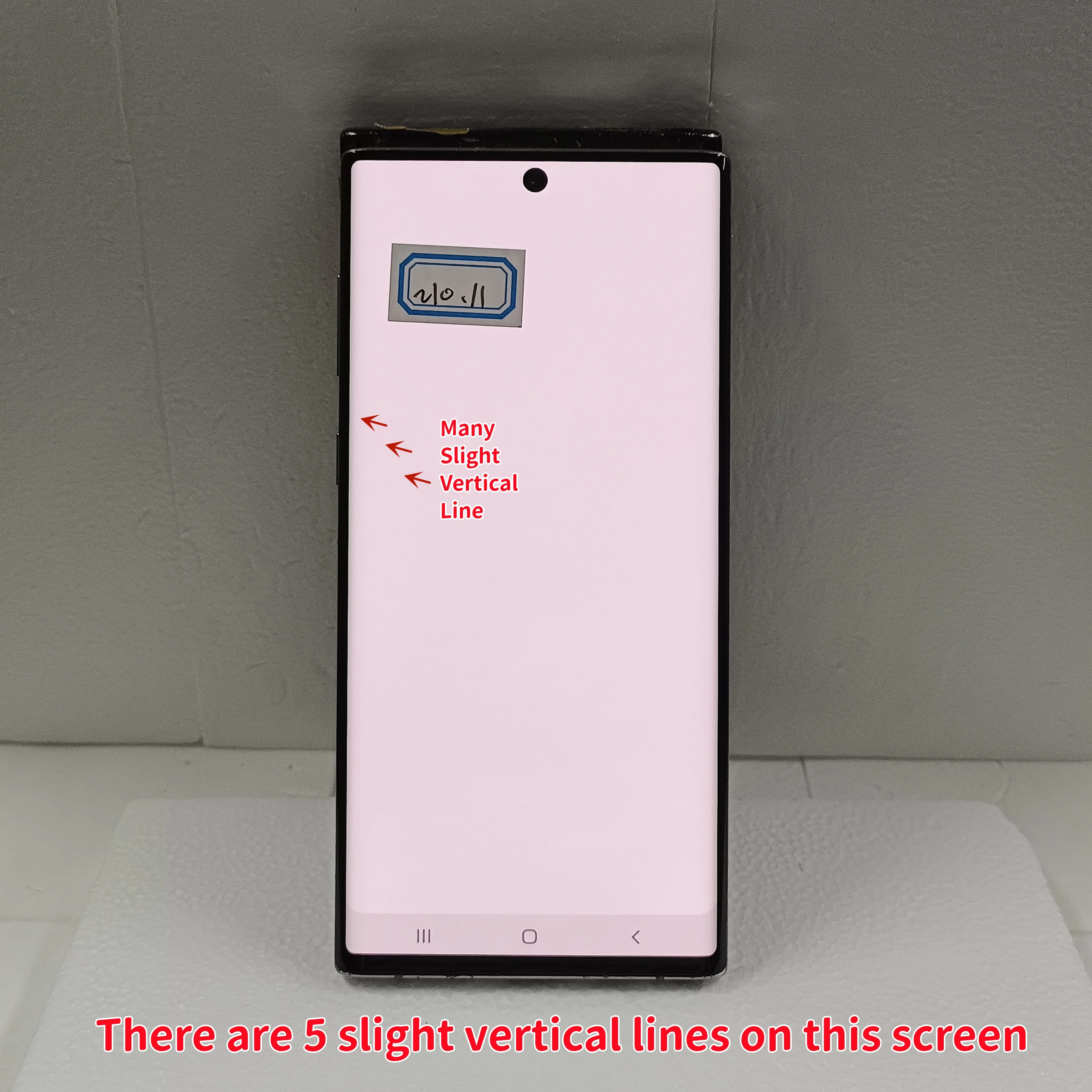 6.3\'\'Super AMOLED For Samsung Galaxy Note 10 Screen N970f N970 N9700 Lcd With Defects Display Touch Screen Digitizer Assembly