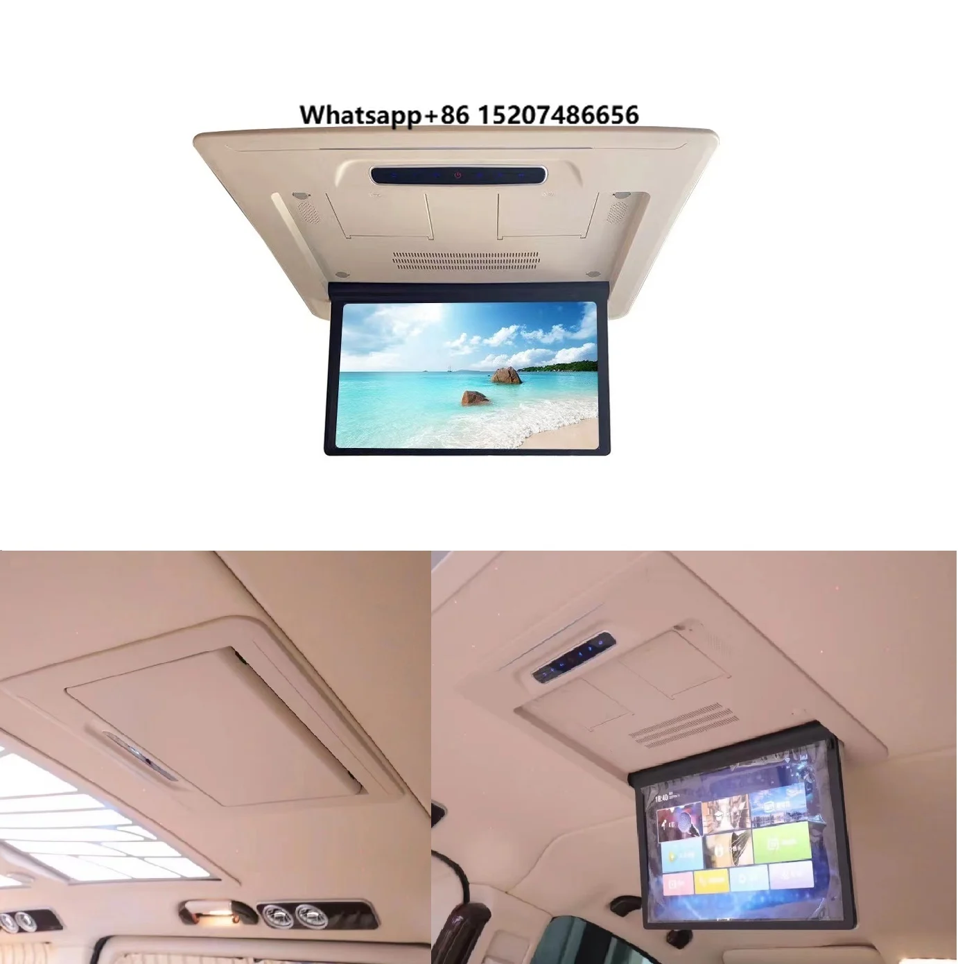 15.6-inch Embedded Car Ceiling   for V260 V260L V-class Metris W447 Car Electric Display
