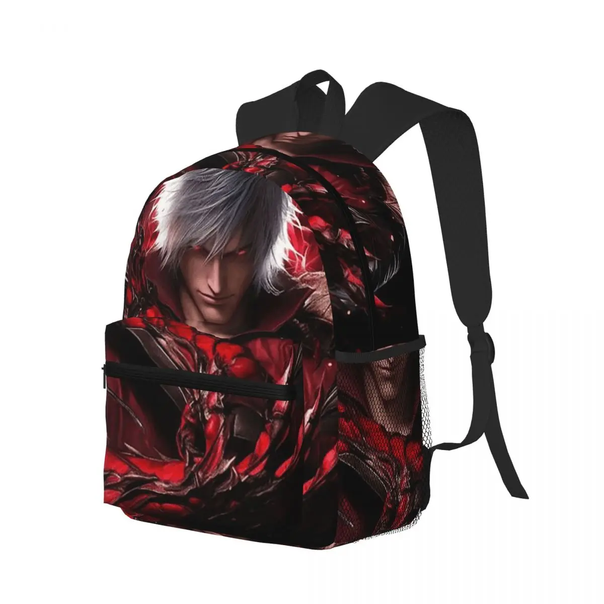Devil May Cry Game Student Backpack School Bag Hiking Travel Daypack for Boys Girls Bookbag Shoulder Bags