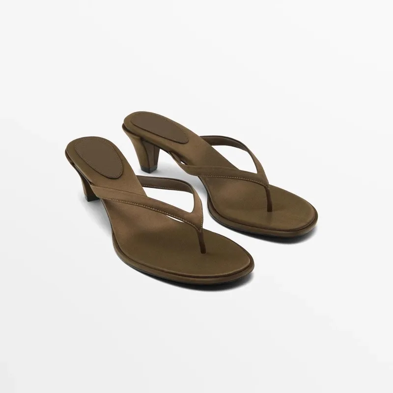 

Banyiyou/2029, летние шлепанцы, женские тапочки, новые пикантные женские сандалии на высоком каблуке-шпильке, сандалии на шпильке, шлепанцы