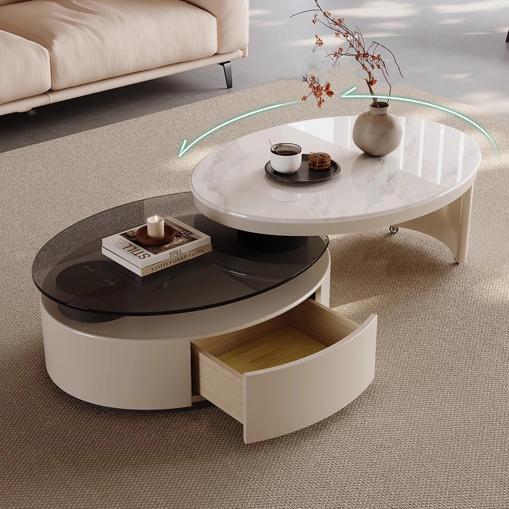 

Unique Simple Coffee Table Minimalist Premium Effect Coffee Table Luxury Modern Mesas De Centro Para Sala Living Room Furniture