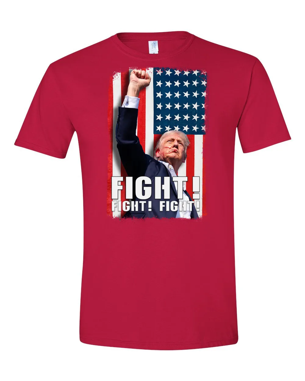 Donald Trump Shot T-Shirt -FIGHT, FIGHT, FIGHT !! TRUMP 2024 Support T-Shirt