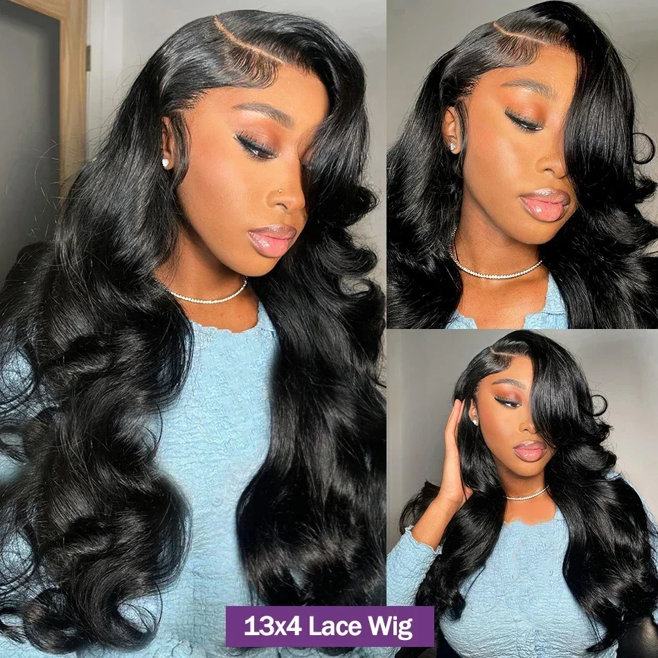 Wietnamskie Body Wave 13x4 HD Lace Frontal Wig Human Hair Lace Front Wig 180% Transparent Lace Wigs For Women Body Wave Wig