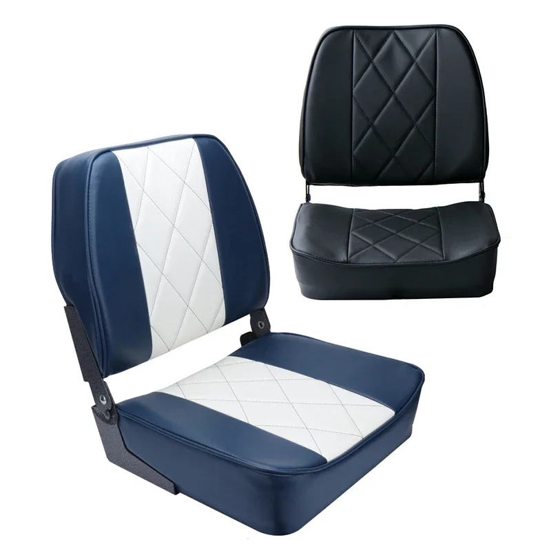 

SSFF Foldable Waterproof and Sunproof Blue or Black Marine Chair Accessory for Yacht or Boat