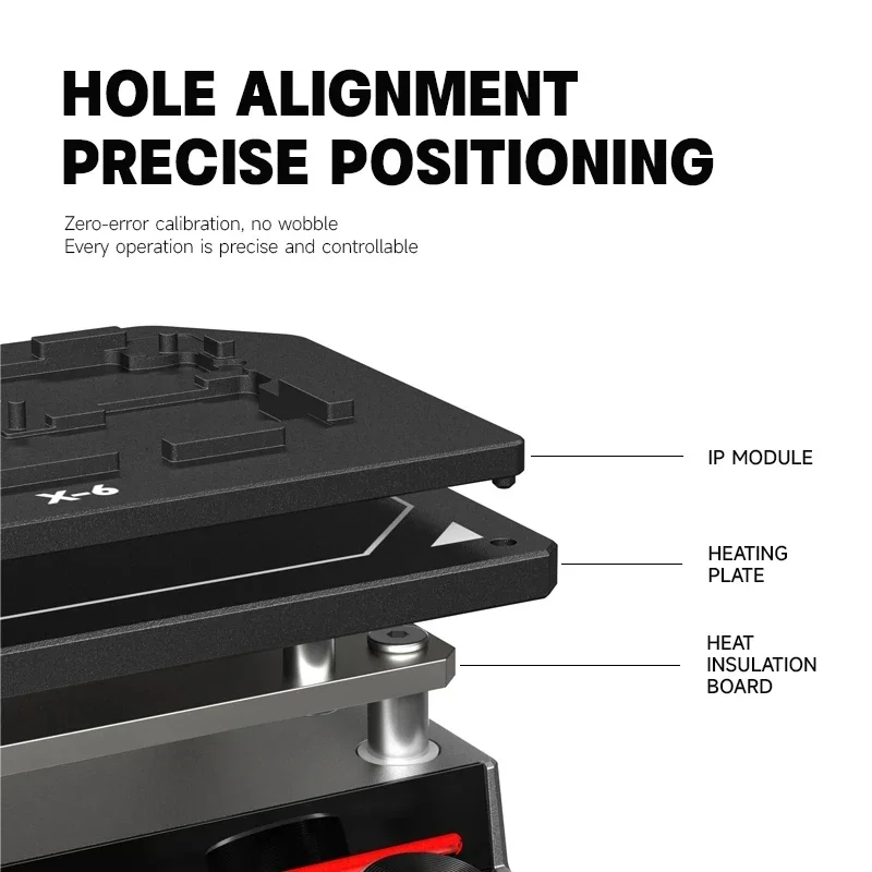 LUOWEI LW-HS3PRO Motherboard Layered Heating Module for X-16 Series High Precision Motherboard Chip Repair Tool Kit