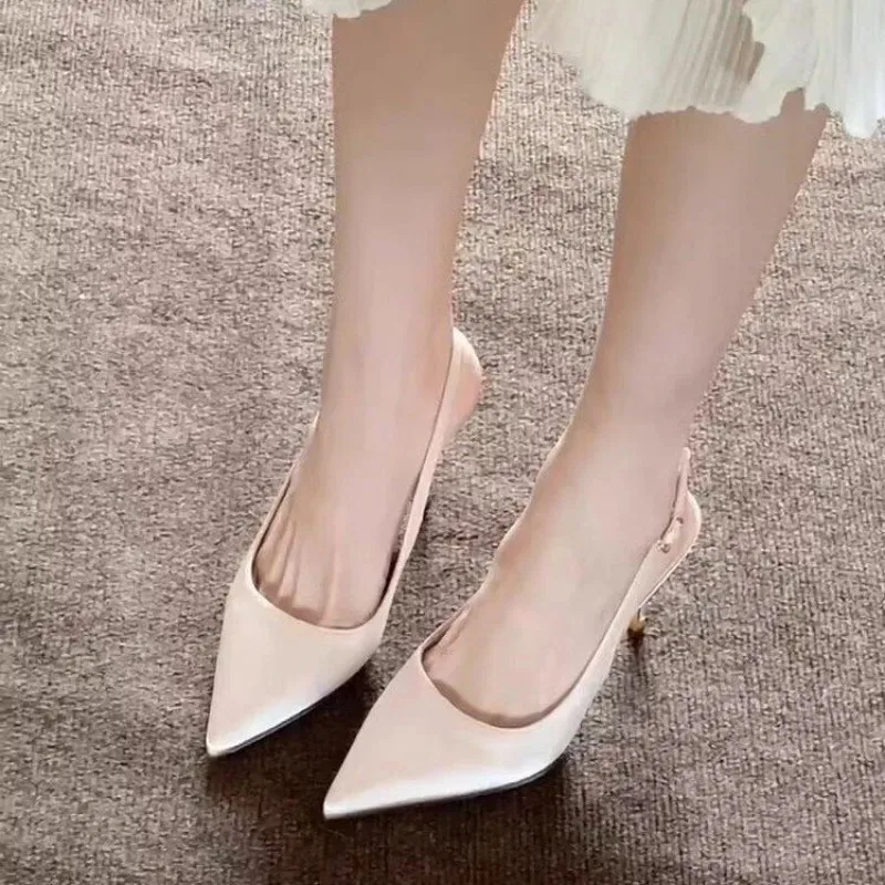 Women's 2026 New Spring Season Versatile Sandals Cork Thick Bottom Anti-slip Outdoor Wearable Slippers round Toe Rubber Sole view 5