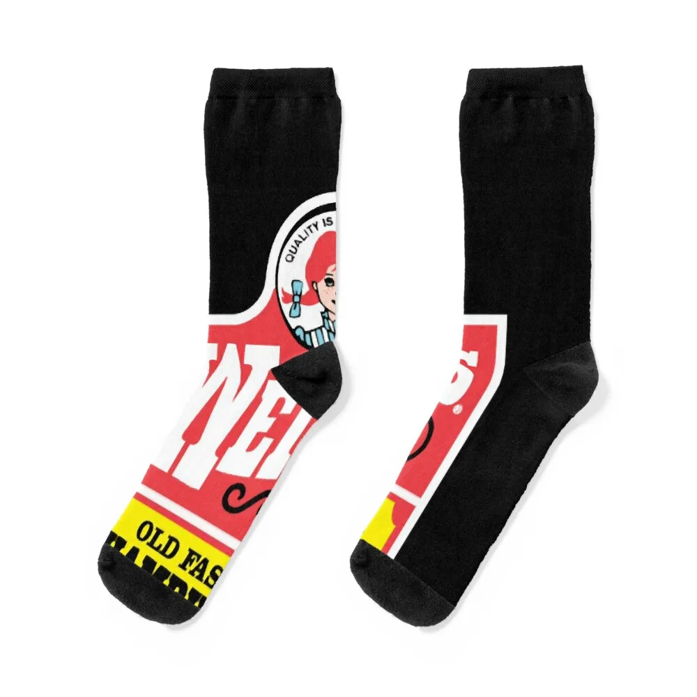 

Wendy's retro Socks luxury New year's cool essential Socks For Girls Men's
