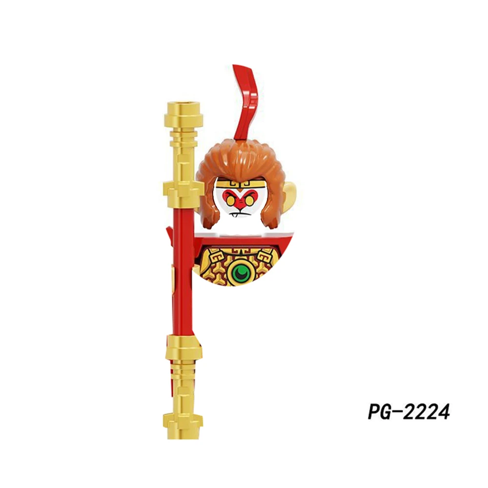 Disney-Serie Cartoon-Bausteine Einzelner Charakter Mini-Sammelfiguren mit Körper in Verschiedenen Stilen