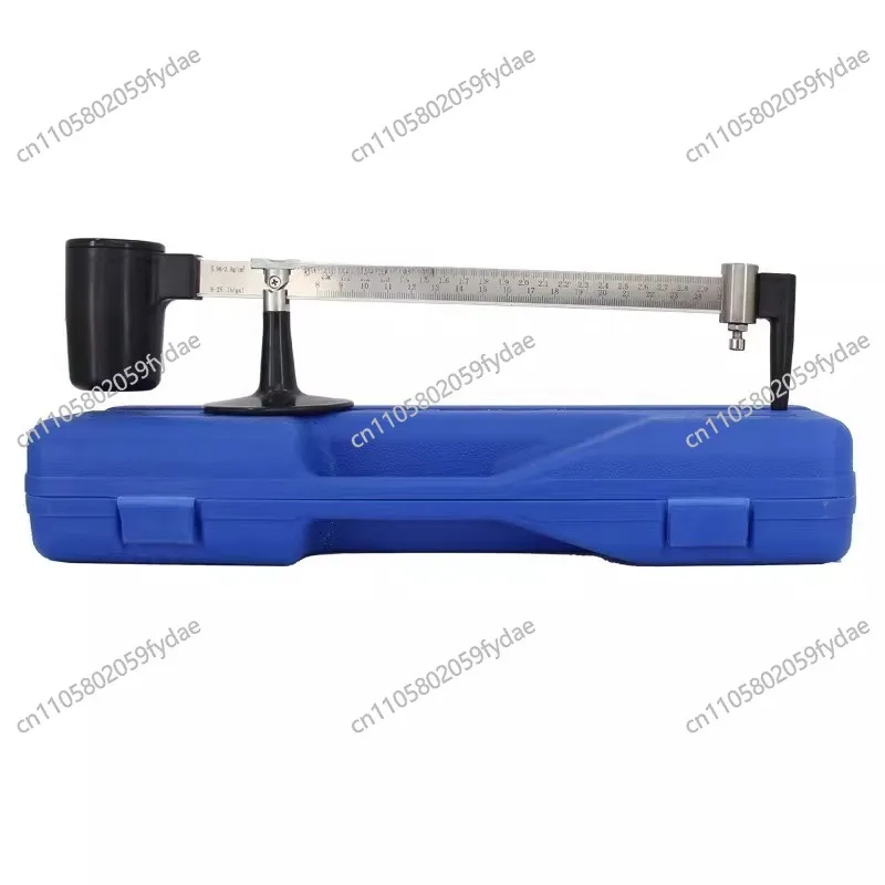 Mud Balance Density Test Analysis Device Slurry Test YM-2 (0.96—2.5g/cm3) Mud Specific Gravity Meter Stainless Steel