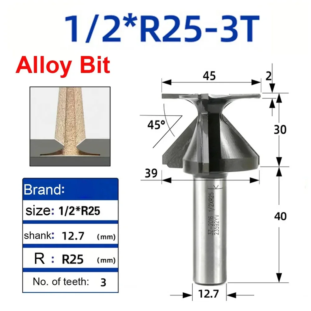 Carbon Steel Router Bit Router Drill Bit Architectural Woodworking Art Installations Smooth And Precise Curves