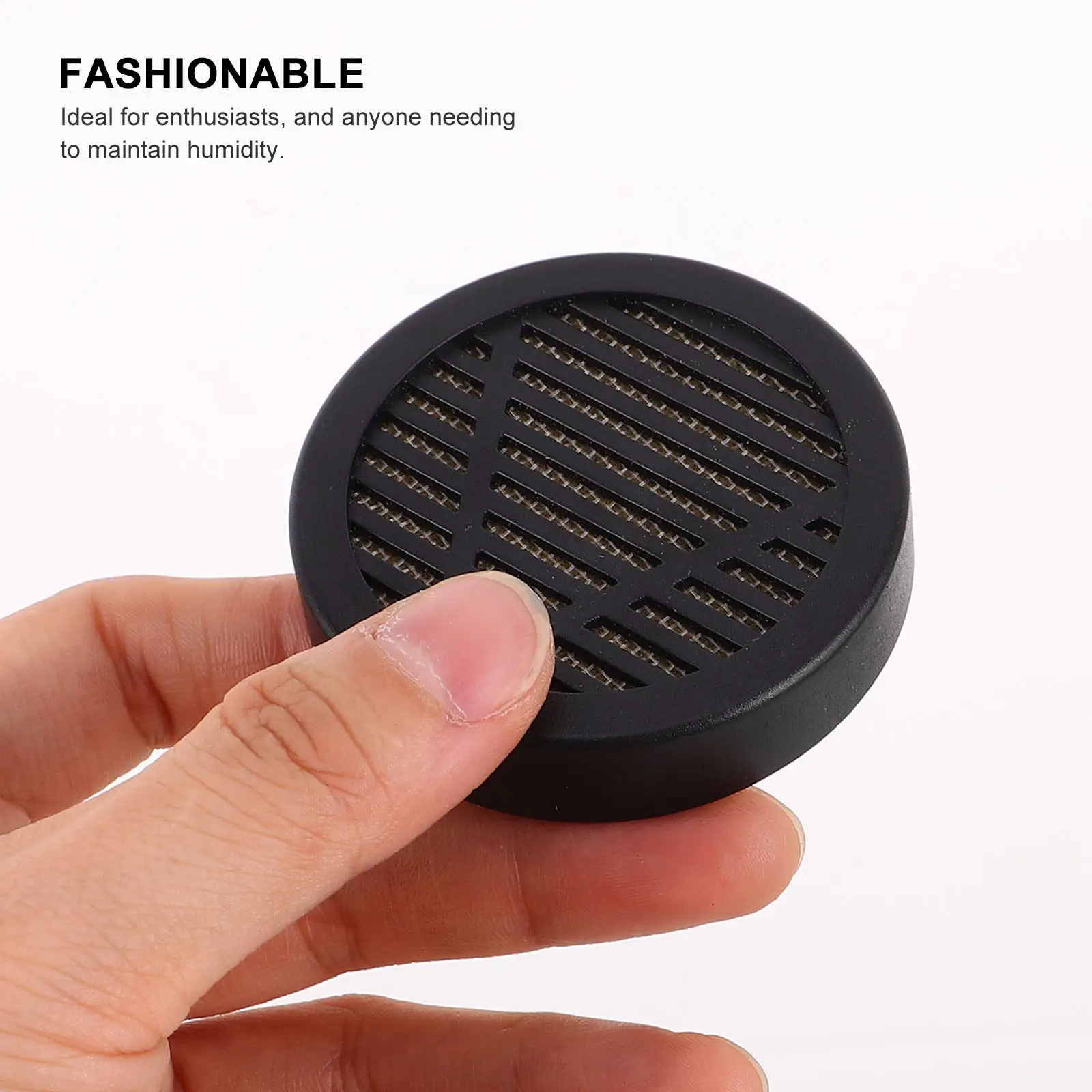 Mini Humidifier Round Cigar Humidor Accessories Holder Humidification Jar Portable