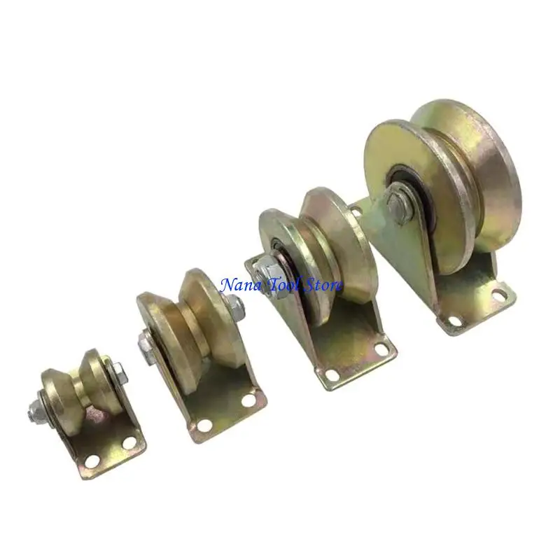 31GJ 1.2 "V-groef wiel schuifpoort casters zware rigide roller voor rollende poort