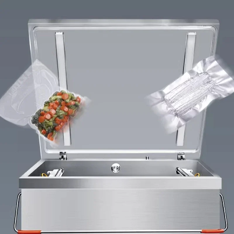 Sealer Machine Large Packaging Maker Vacuum Preservation Commercial Dry and Wet Dual-use Vacuum Food Equipment Food Preservation