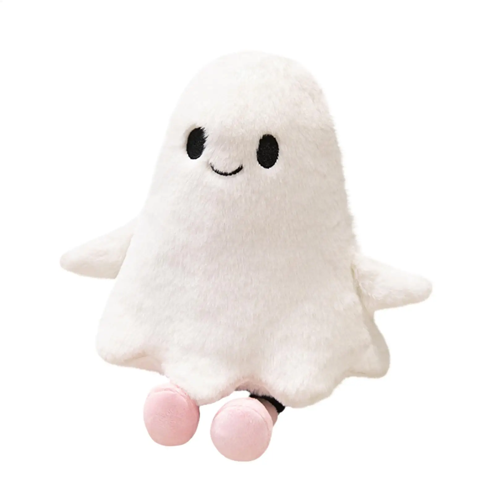 

Милый белый маленький призрак, плюшевая игрушка, мягкий призрак, товары для Хэллоуина, украшения, фестивальная коллекция, праздничные подарки для друзей