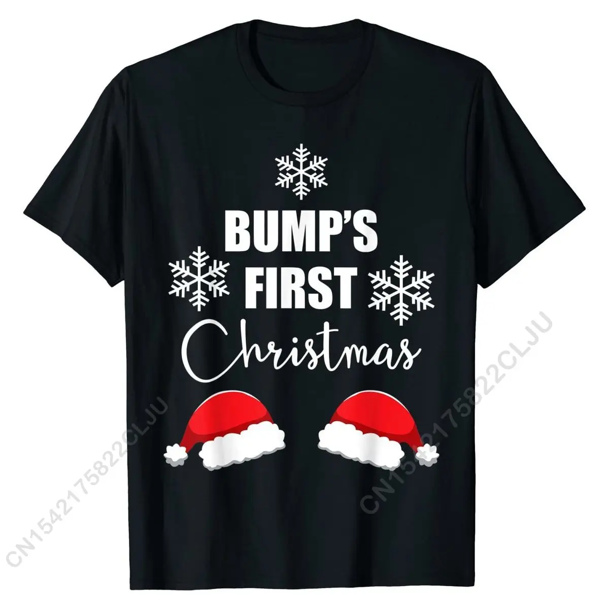 Funny Twin Pregnancy Announcement Christmas Baby Shower Gift T-Shirt Graphic Party T Shirts Cotton Tops Men Tees For Adult Funny