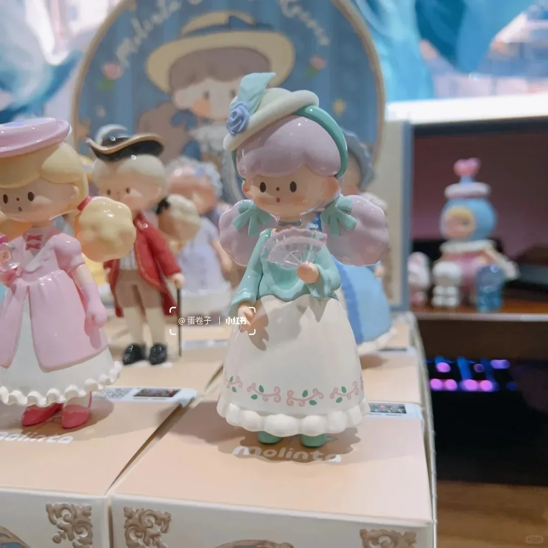 Molinta Back To Rococo Series Blind Box Surprise Box Original Action Figure Cartoon Model Mystery Box Collection Girls Gift