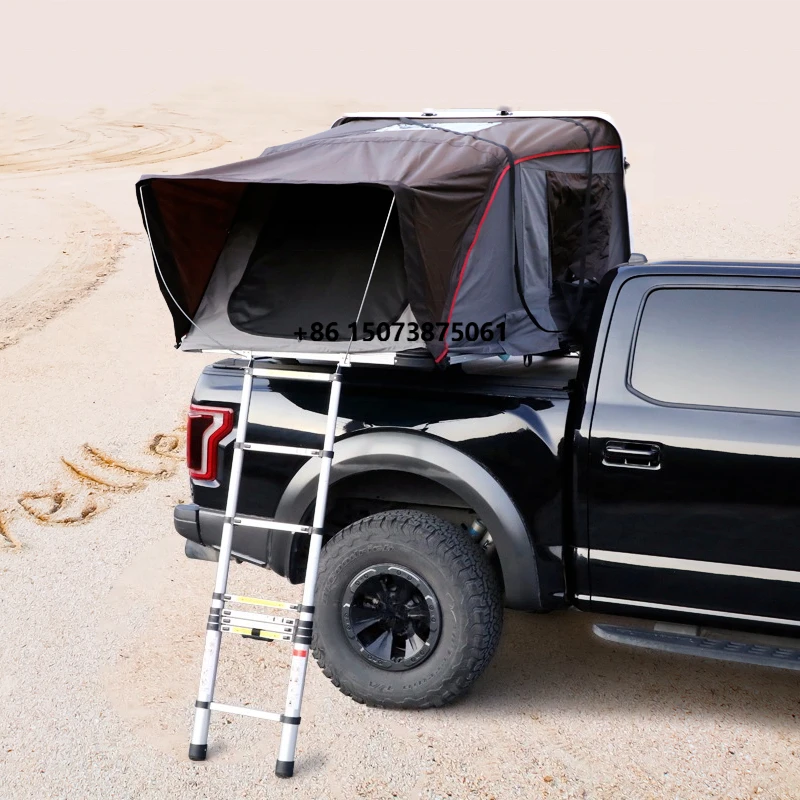 4x4 Offroad Small Car Roof Tent 1-2 Person Waterpoof Camping ABS Hard Shell Roof Top Tent