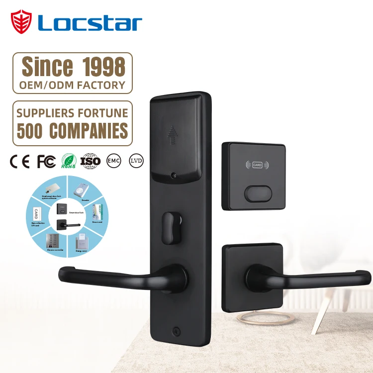 High Quality Hot Sale Intelligent Electronic Keyless Entry Smart Rfid Hotel Key Card Door Lock System