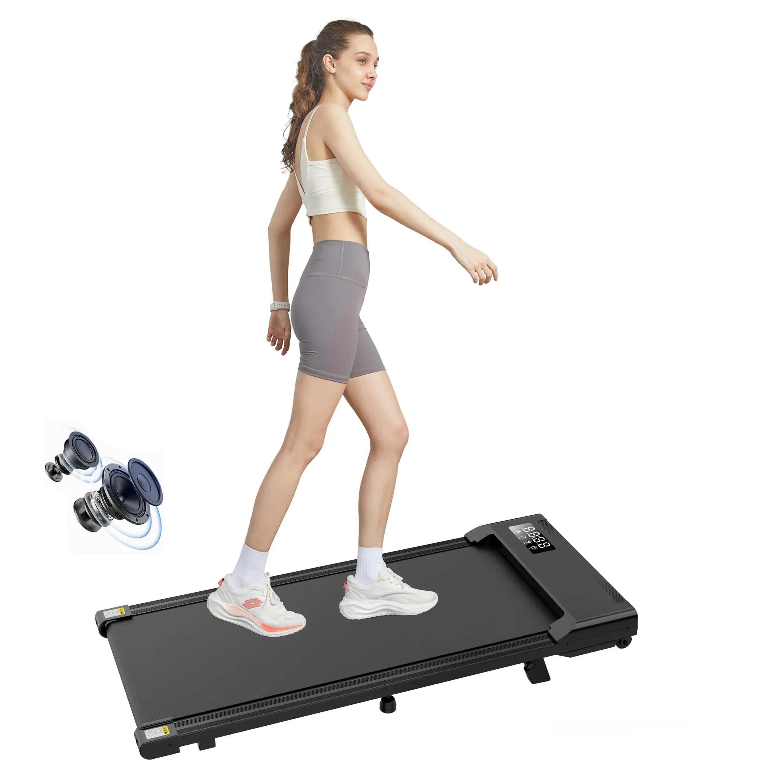 Hot Sale Home Fitness Exercise Under Desk Electric Bieznia Do Biegania Skladana Elektryczna Mini Treadmill Foldable Walking Pad