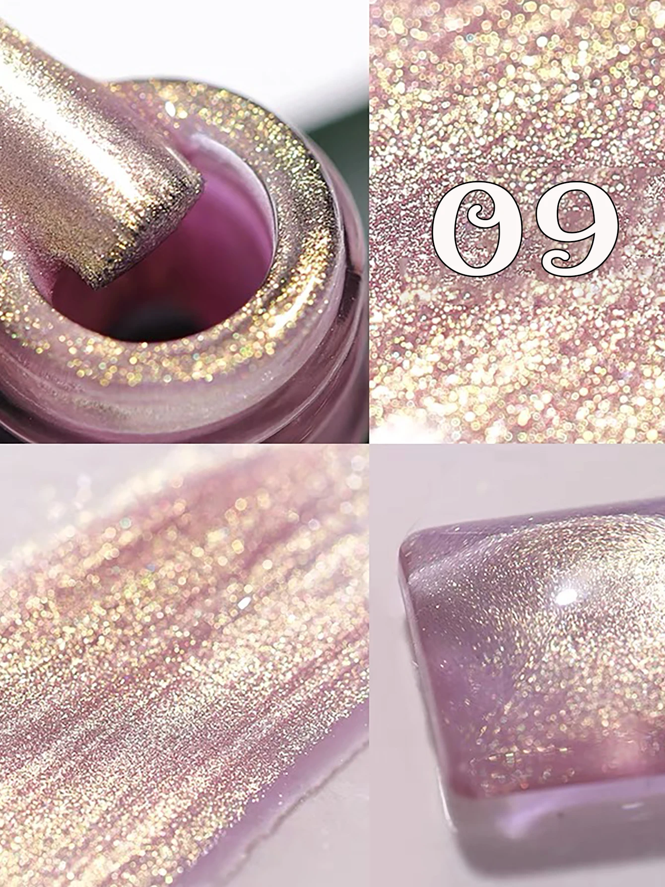 SHAKA 1-12pcs Autumn Winter Popular Whitening Nail Art Fine Glitter Gel Nail Polish Dreamy Pearl Fairy Glitter Gel Nail Supplies
