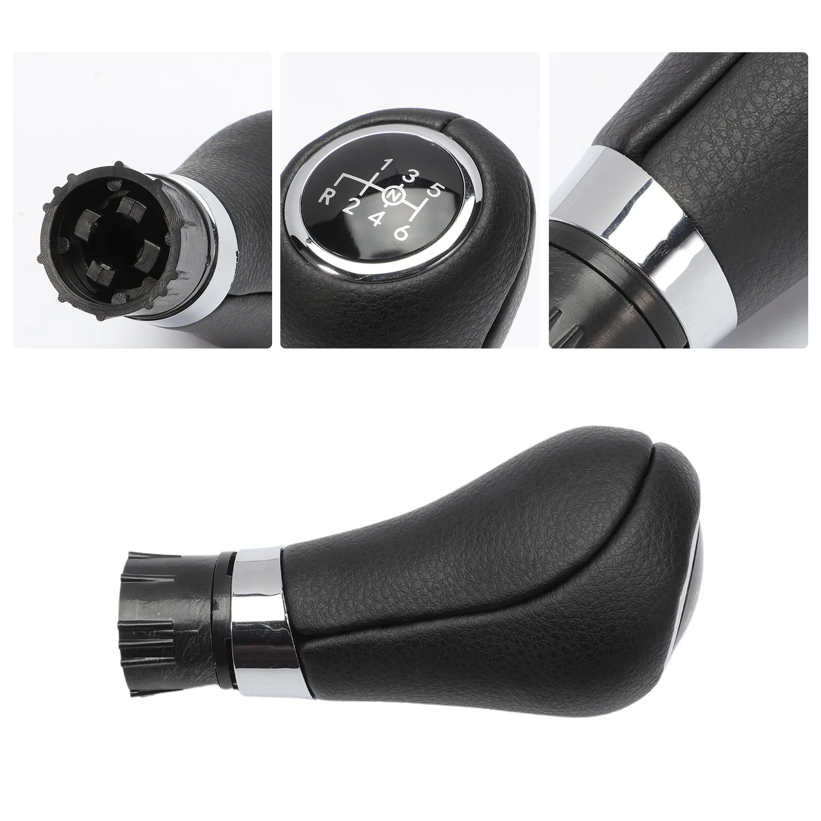 5/6 Speed Manual 14.5mm Car Gear Shift Knob Shifter Lever for Mercedes Benz Classe A W169