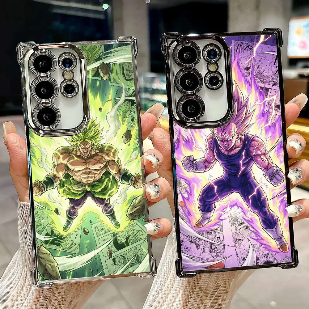 

Dragons Anime Balls Coque For Galaxy S26Ultra Phone Case For Samsung S26 S25 S24 S23 S21 Ultra S20 FE S25 Plus 5G Silicone Cover