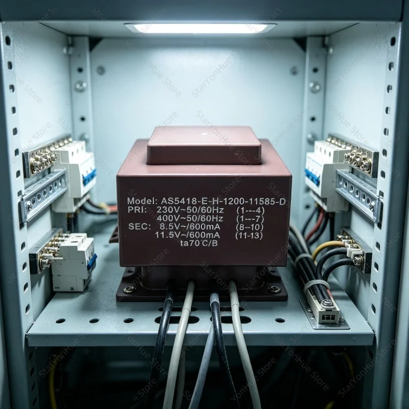 For Industrial Use Brand New Original Transformer AS5418 12VA Input 0-230V-400V Output 8.5V 11.5V Replace B1406090