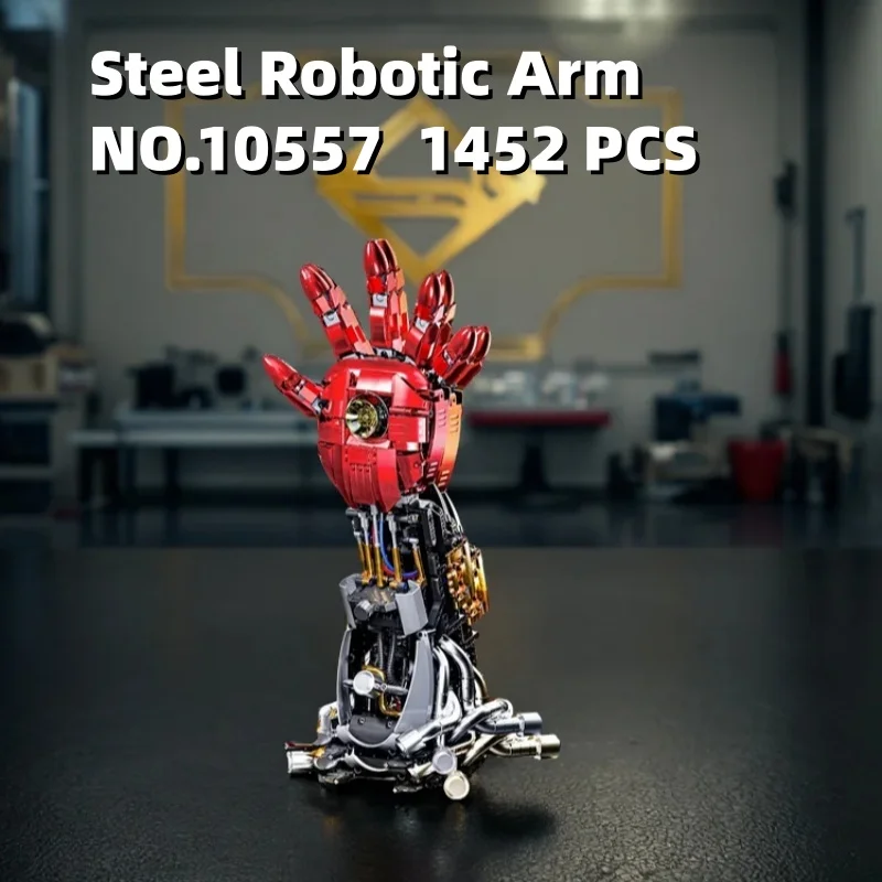 

Набор строительных блоков для робота-манипулятора (1452 детали), арт. 10557 – развивающий STEM-набор для детей: творческое конструирование и обучение