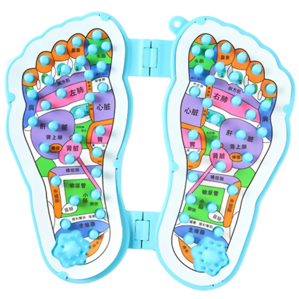 

Foot Massage Mat Acupuncture Points For Fatigue Relief Circulation Stimulating Portable Pad For Office Home Use