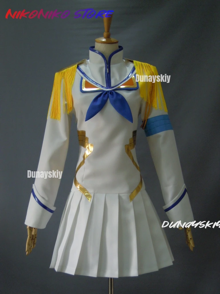 أحذية أنيمي ساتسوكي كيريوين التأثيرية KILL la KILL أزياء تنكرية زي موحد باروكات أحذية مخصصة بأي حجم أحذية حفلات الهالوين