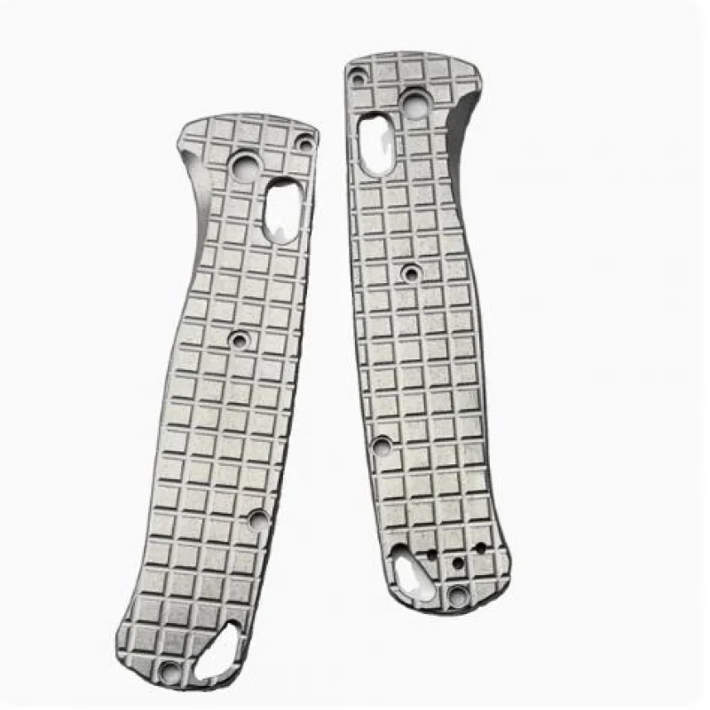 

1 Pair TC4 Titanium Alloy Handle Scales for Benchmade Bugout 535 Folding Knife Accessories