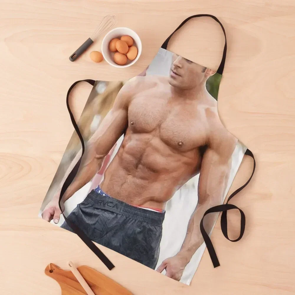 

Zac efron Apron kitchen jacket woman Kitchen Apron