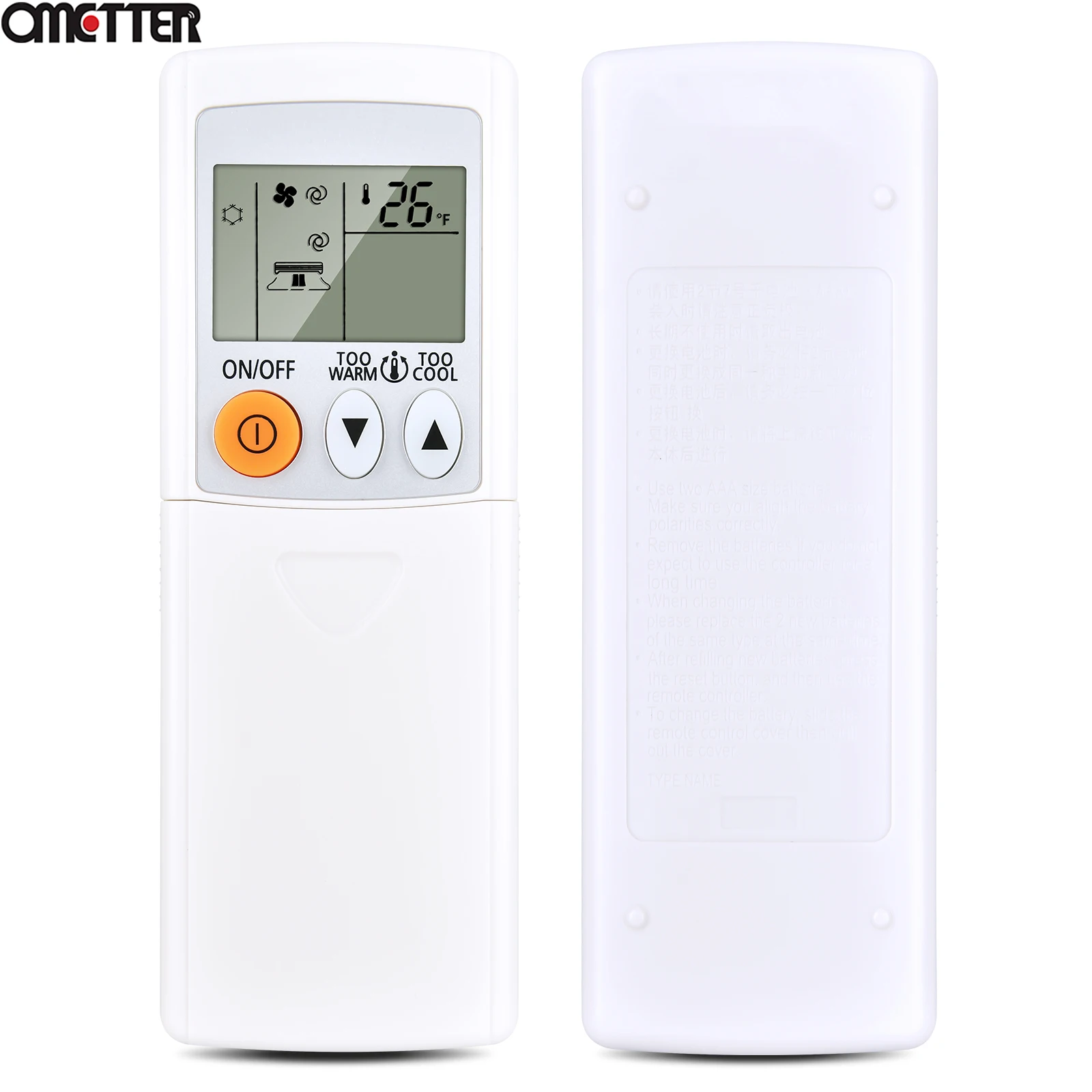 Nuevo Control remoto para Mitsubishi Electric Mr Slim MSZ-GL06NA MSZ-GL09NA MSZ-GL12NA MSZ-GL15NA