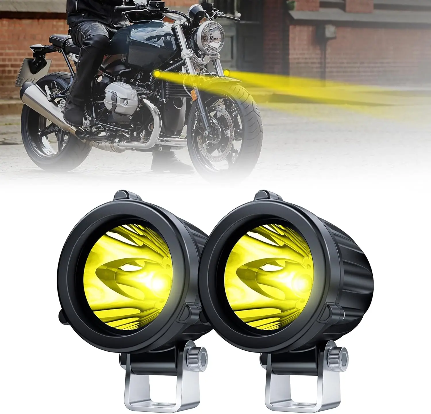 

2" LED Round Light 20W Spot Driving Light Waterproof Off-Road Work Lamp for Motorcycle, ATV, UTV, Dirt Bike, Boat, Trailer