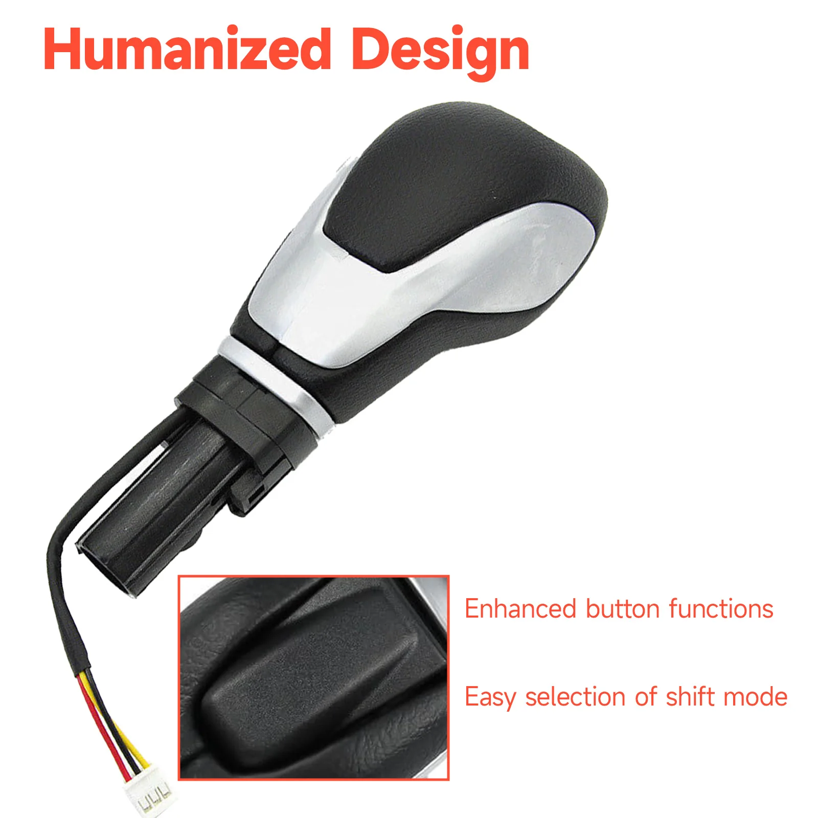 1Pc Brand New Gear Shift Knob Shifter Lever For Ford 2013-2015 Escape Fusion Automotive Professional Parts