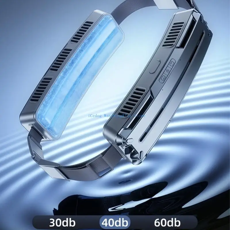 

MOLF Belt Fan USB Waist Fan Rechargable Fan Waist Mounted Fan Waist Fan Belt Cooling Fan Suitable for Hikings and Fishing