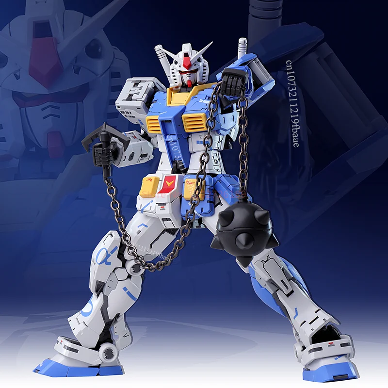 فات القط نموذج RX-78-2 2.0 RG 1/100 كوريو كينيشي اللون الجمعية أطقم منمذجة لعبة Asano الأزرق عمل الشكل البلاستيك الهدايا