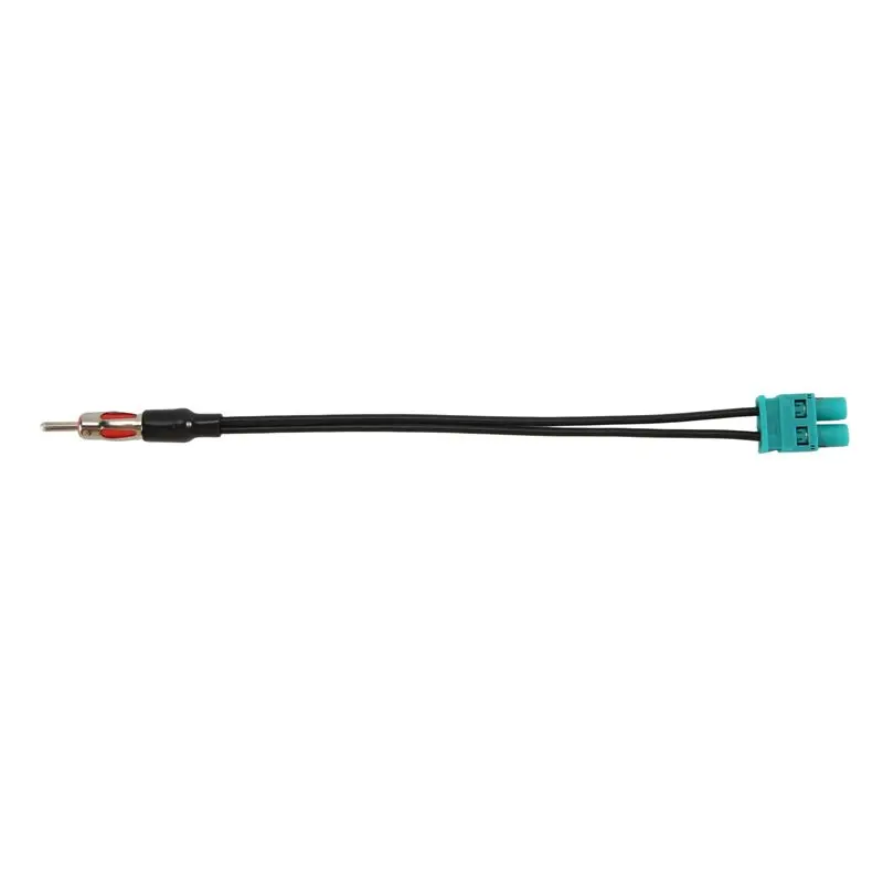 A67K-Dual Twin Double Fakra To DIN Aerial Adaptor Adapter Antenna For VW Seat
